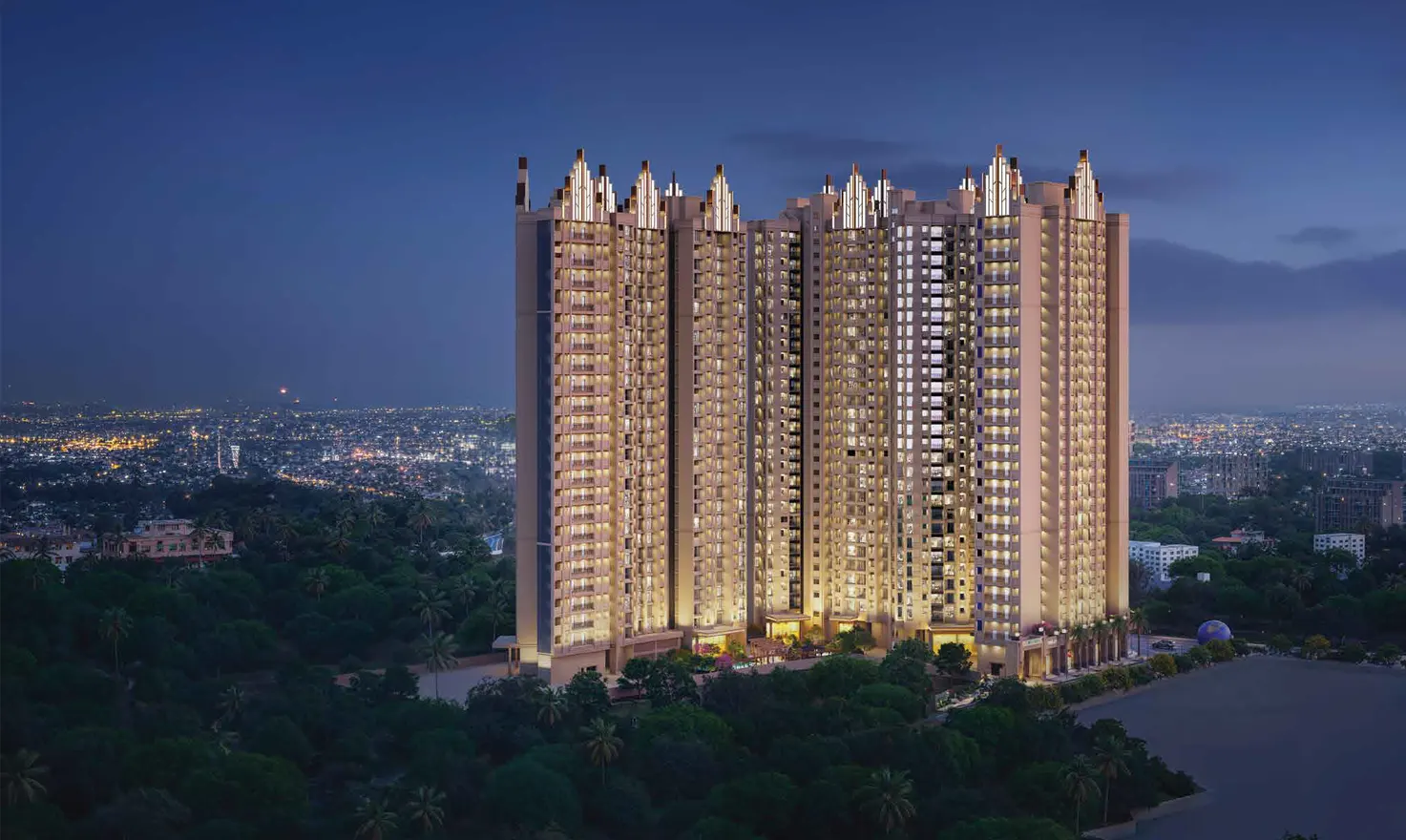 New Launching Rauna Earth Park of Raunak City Kalyan West